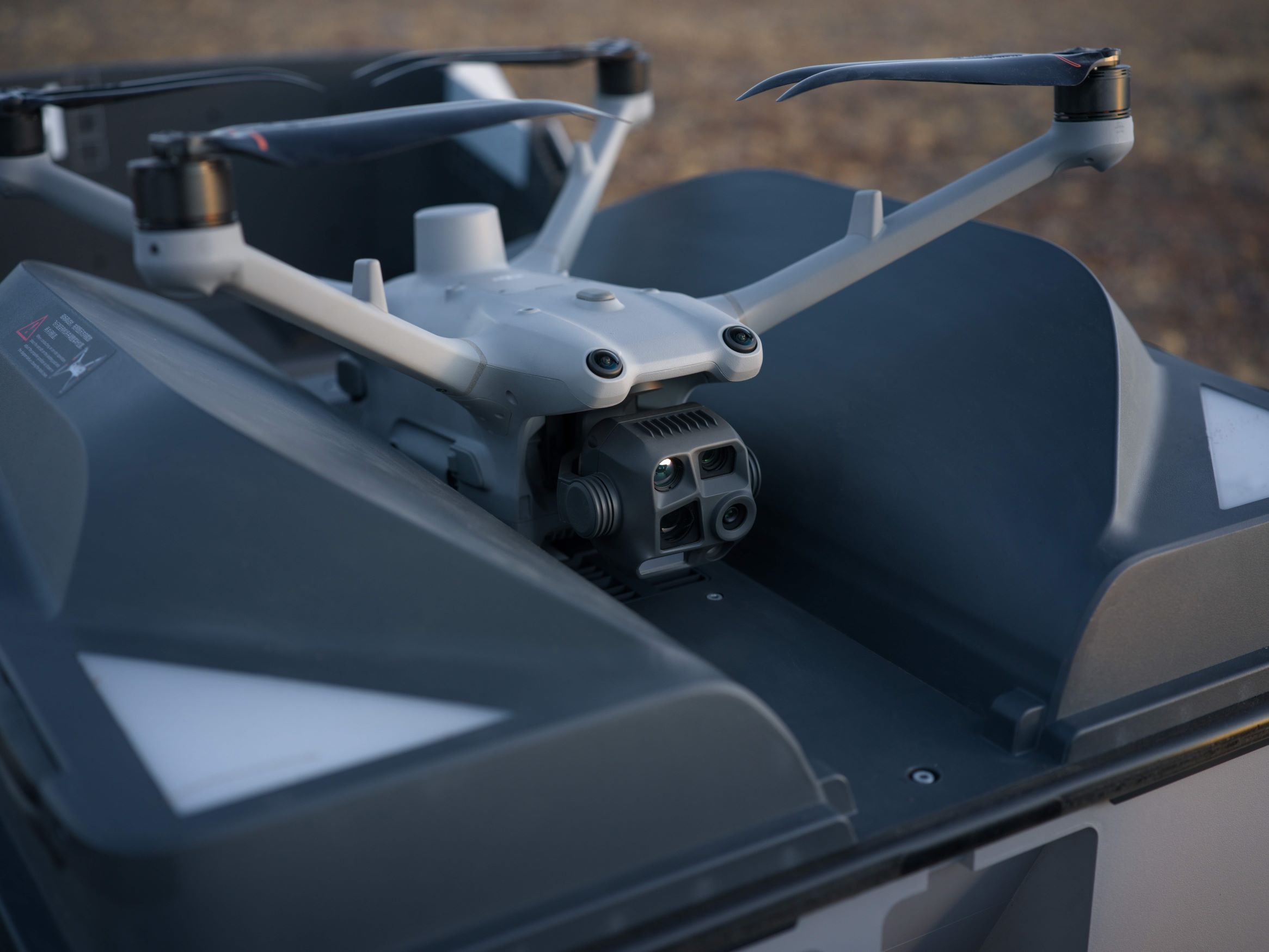 Close Up of DJI Dock 3