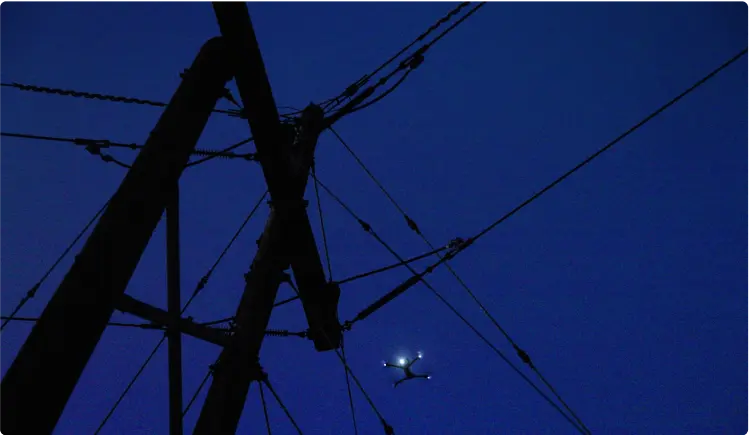 Praca nie kończy się nocą. Skydio również nie.