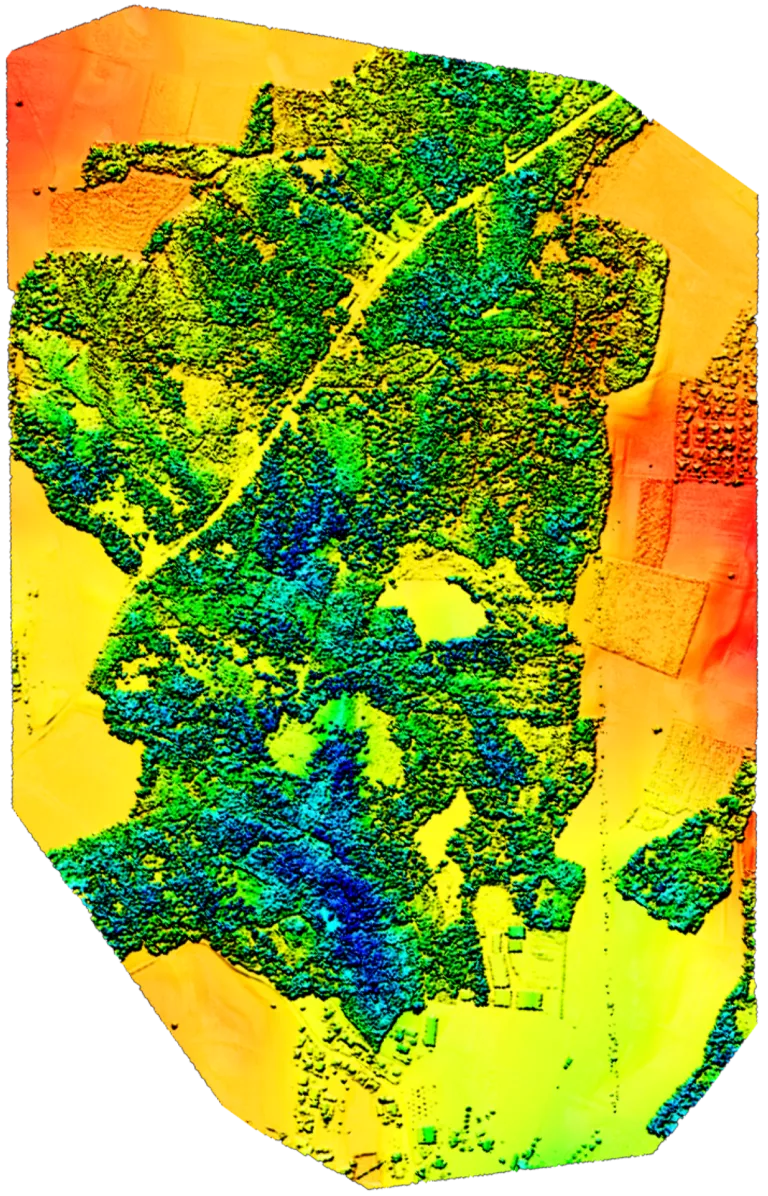 Zdjęcie WingtraOne LIDAR