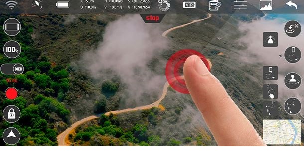 syma w1 pro 4k gps aeromind kamery dwie