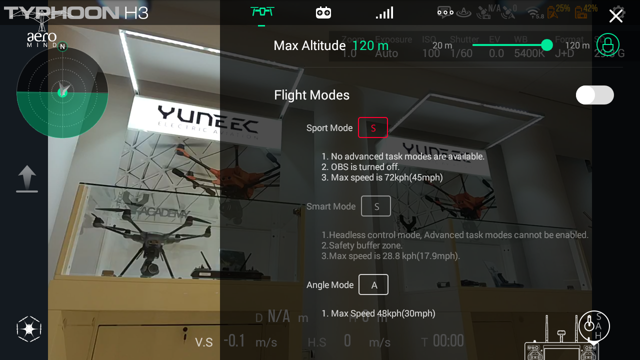 Yuneec Typhoon H3 ST16S Screenshot