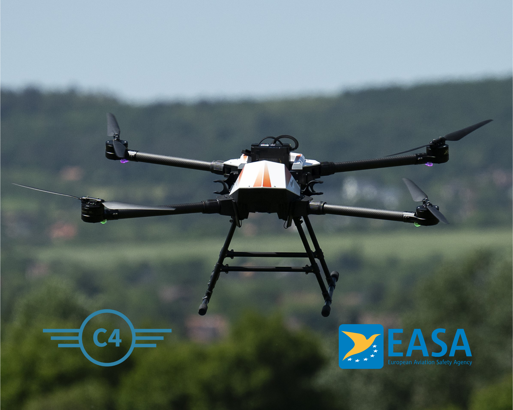 DRON ABZ INNOVATION M12 OTRZYMAŁ KLASYFIKACJĘ C4 OD EASA