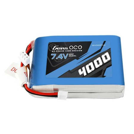 Akumulator LiPo Gens Ace 4000mAh 7,4V 1C 