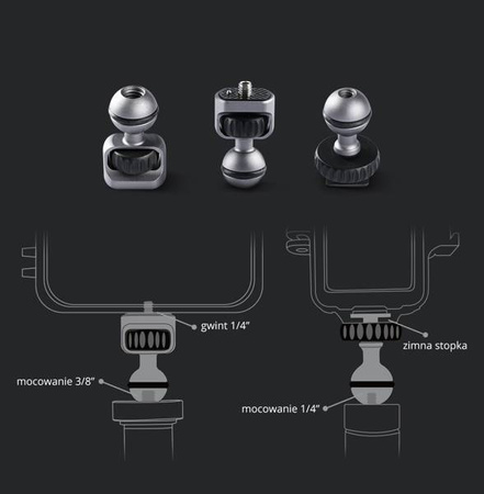 PGYTECH Magic Arm (P-CG-009) for cameras / gimbals