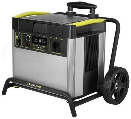 Goal Zero Yeti 3000X (230V) EU universal version, WiFi, przenośna stacja energii Li-ion NMC, solarny generator. agregat prądotwórczy.