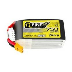 Tattu R-Line 750mAh 14.8V 95C 4S1P JST-XHR Battery