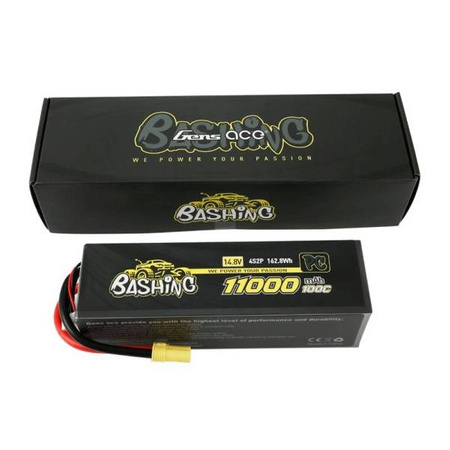 Gens Ace Bashing 11000mAh 14.8V 100C 4S2P LiPo EC5 Battery