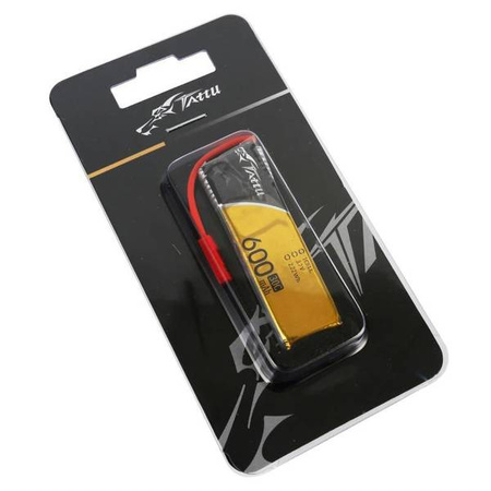 Akumulator Tattu 600mAh 3,7V 30C 1S1P JST