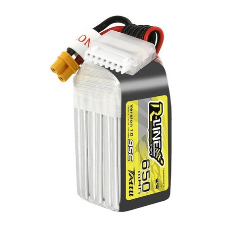 Tattu R-Line 650mAh 22,2V 95C 6S1P XT30U-F Battery