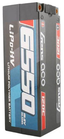 Akumulator Gens Ace 6550mAh 14.8V High Voltage 120C 4S1P HardCase