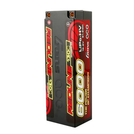 Gens Ace Redline 6000mAh 15,2V 130C 4S1P HardCase HV LiPo Battery