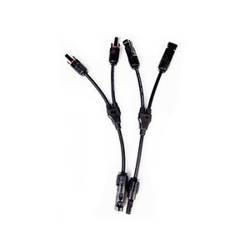 MC4 cable for solar panels EcoFlow 30cm