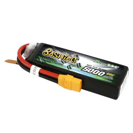 Akumulator LiPo Gens Ace Bashing 5000mAh 11,1V 3S1P 60C XT90