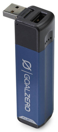 Goal Zero Flip 12 blue bardzo wydajny, wytrzymały i ultralekki power bank