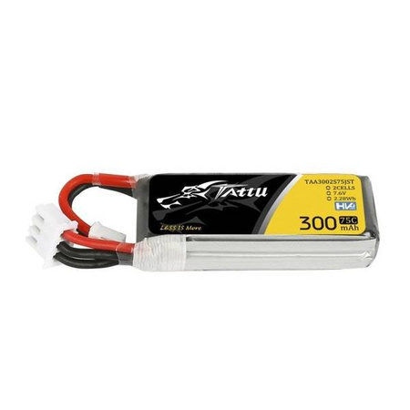 Akumulator Tattu 300mAh 7.6V 75C 2S