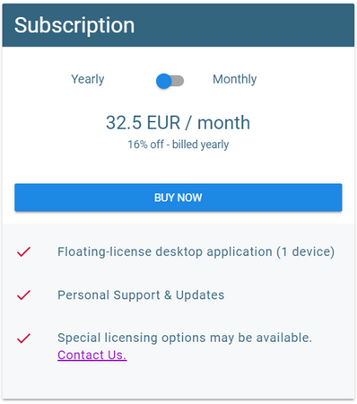 Pix4Dreact - Yearly Subscription (1 device)