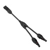 MC4 cable for solar panels EcoFlow 30cm