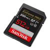 Karta pamięci SANDISK EXTREME PRO SDXC 512GB 200/140 MB/s UHS-I U3 (SDSDXXD-512G-GN4IN)