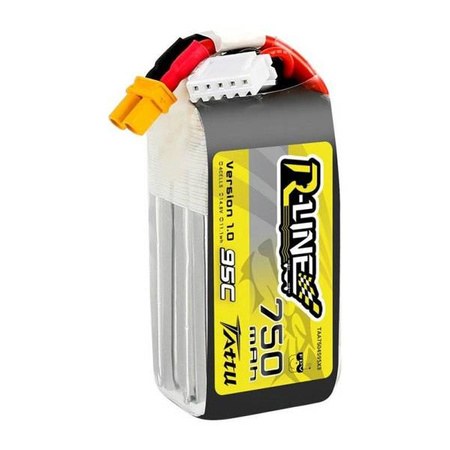 Tattu R-Line 750mAh 14.8V 95C 4S1P JST-XHR Battery