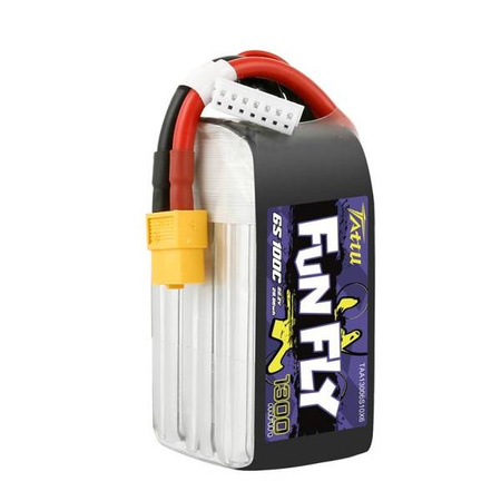 Tattu Funfly battery 1300mAh 22,2V 100C 6S1P XT60