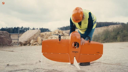 WingtraOne GEN II Unmanned Aerial System.