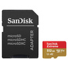 Karta pamięci SanDisk Extreme microSDXC 512GB 160/90 MB/s V30 A2 (SDSQXA1-512G-GN6MA)