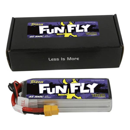 Akumulator Tattu Funfly 1800mAh 14,8V 100C 4S1P XT60