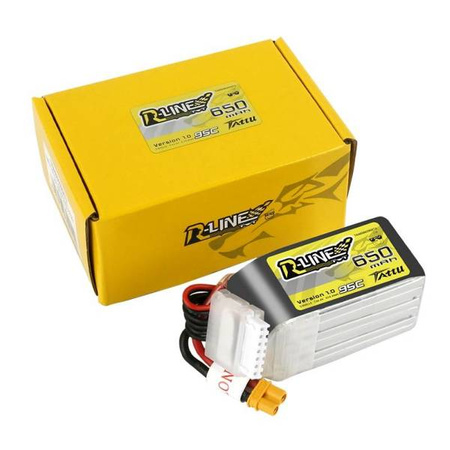 Tattu R-Line 650mAh 22,2V 95C 6S1P XT30U-F Battery