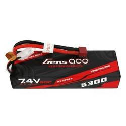 Akumulator Gens Ace 5300mAh 7,4V 60C 2S1P T-Dean Bashing HardCase