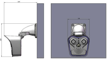 Kamera Mobotix M16 TR all in one do badania temperatury ciała