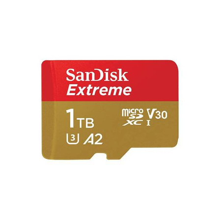 Karta pamięci SanDisk Extreme microSDXC 1TB 160/90 MB/s V30 A2 (SDSQXA1-1T00-GN6MA)