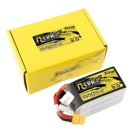 Akumulator Tattu R-Line 3.0 1550mAh 22.2V 120C 6S1P XT60