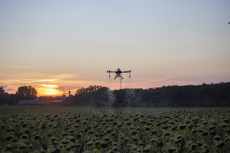 Professional spraying kit - agricultural drone ABZ Innovation L10 PRO with deployment and accessories