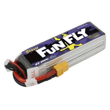 Akumulator Tattu Funfly 1800mAh 14,8V 100C 4S1P XT60