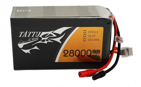 Akumulator Tattu 28000mAh 22,2V 25C 6S1P