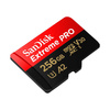SANDISK EXTREME PRO microSDXC 256GB 200/140 MB/s UHS-I U3 memory card (SDSQXCD-256G-GN6MA)