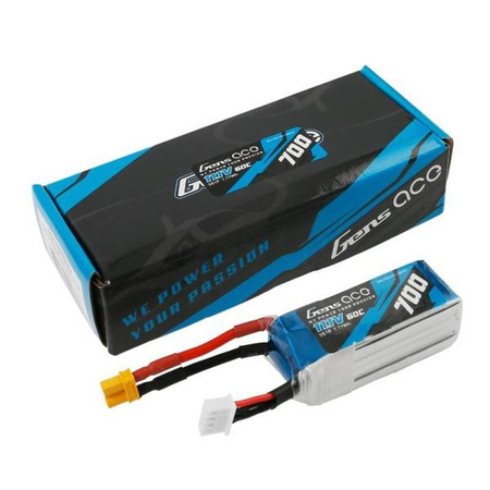 GensAce 700mAh 11.1V 60C 3S1P XT30 battery