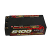 Gens Ace Redline Series 5100mAh 7.6V 130C 2S2P HardCase HV Lipo Battery