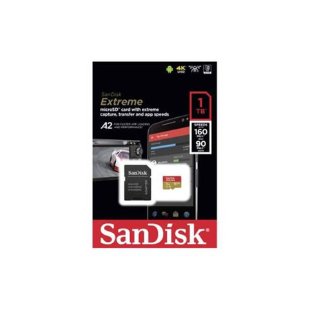 memory card SanDisk Extreme microSDXC 1TB 160/90 MB/s V30 A2 (SDSQXA1-1T00-GN6MA)