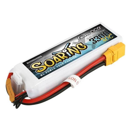 Akumulator Gens Ace Soaring 3300mAh 14.8V 30C 4S1P XT90