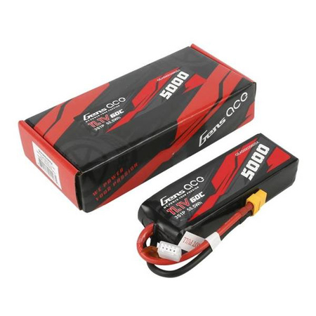 Akumulator Gens Ace 5000mAh 11,1V 60C 3S1P Shorty XT60