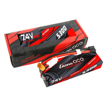 Akumulator Gens Ace 5300mAh 7,4V 60C 2S1P z EC3/T-Plug