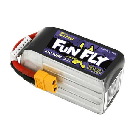 Tattu Funfly battery 1300mAh 22,2V 100C 6S1P XT60