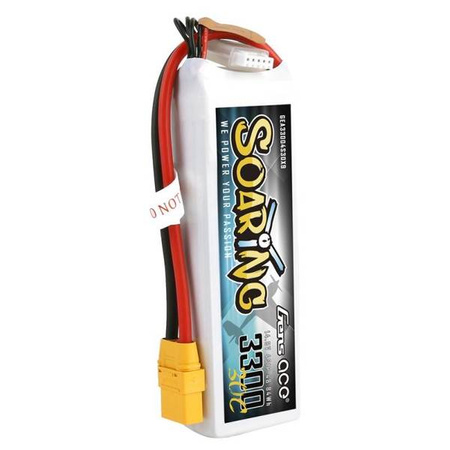 Akumulator Gens Ace Soaring 3300mAh 14.8V 30C 4S1P XT90