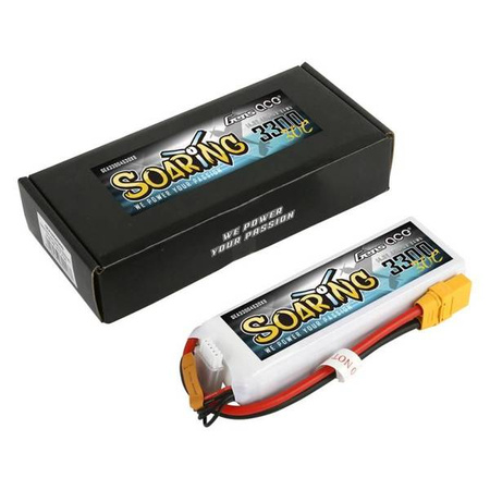 Akumulator Gens Ace Soaring 3300mAh 14.8V 30C 4S1P XT90
