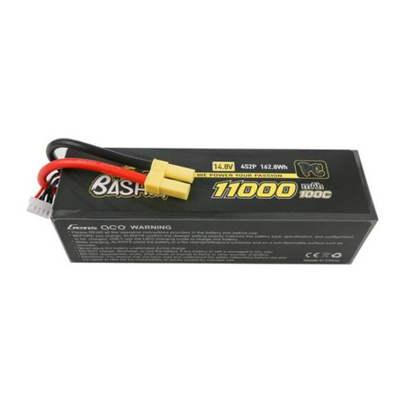 Gens Ace Bashing 11000mAh 14.8V 100C 4S2P LiPo EC5 Battery