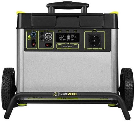 Goal Zero Yeti 3000X (230V) EU universal version, WiFi, przenośna stacja energii Li-ion NMC, solarny generator. agregat prądotwórczy.