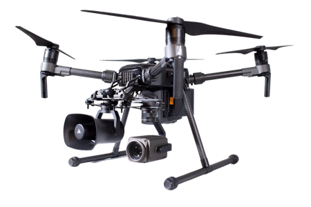 Głośnik, megafon MP-130 dla dronów DJI Matrice