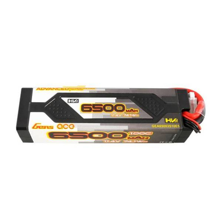 Akumulator LiPo Gens Ace Advanced 6500mAh 11.4V 100C HardCase EC5