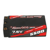 Akumulator Gens Ace 5500mAh 7.6V 100C 2S2P Shorty Black HardCase